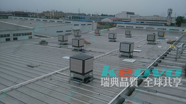 冷風(fēng)機屋頂安裝